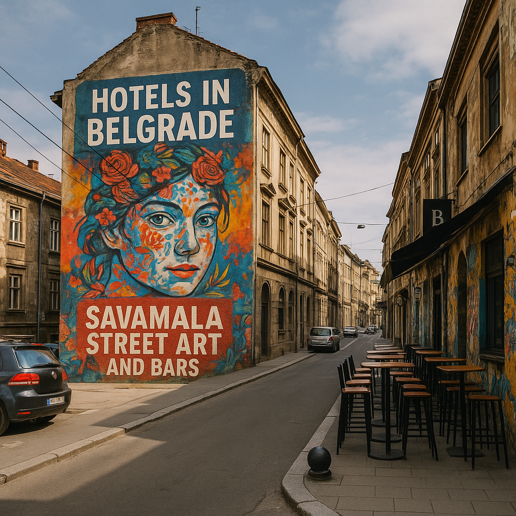 finding your perfect belgrade base: a hotel guide that doesn't feel like a robot wrote it Savamala Street Art and Bars