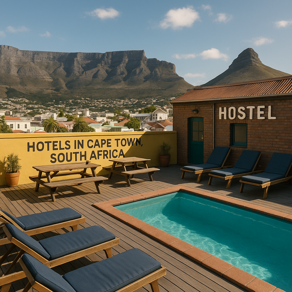 cape town stays: finding your perfect home base in the mother city Hostel Rooftop with Mountain Views
