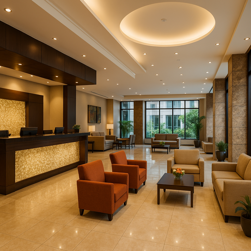 finding your perfect chennai crash pad: a human's hotel guide Mid-Range Hotel Lobby Chennai