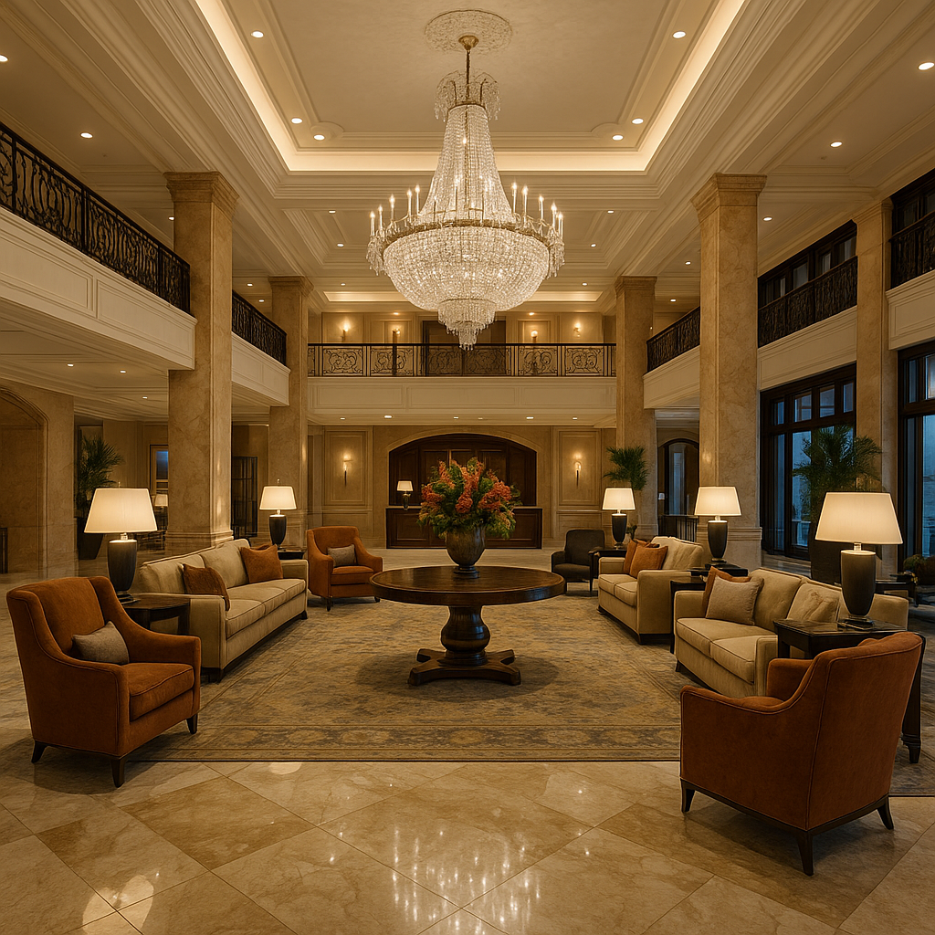 dallas dreams: finding your perfect hotel fit in the big d Luxury Hotel Lobby