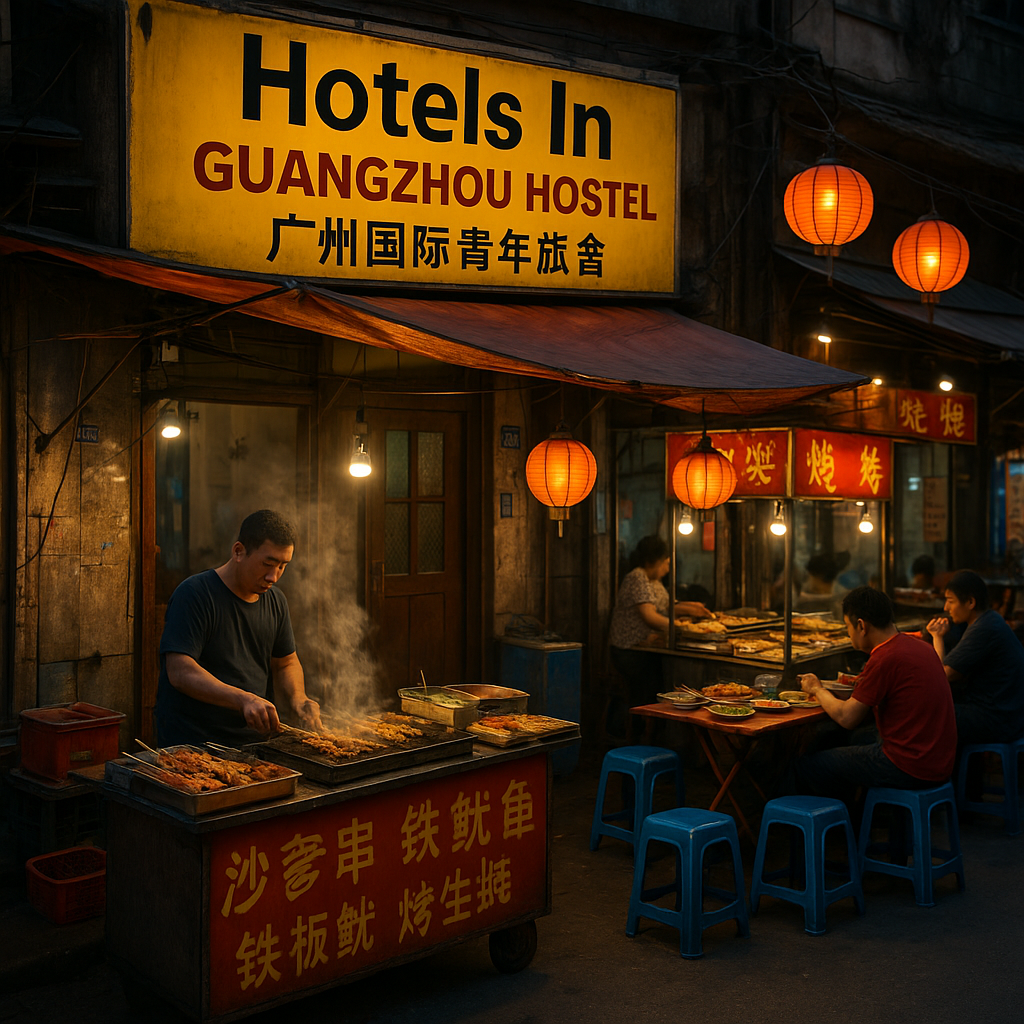 my love-hate relationship with guangzhou hotels (and where you should actually stay) Vibrant street food scene near a Guangzhou hostel