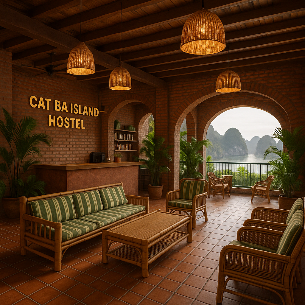 finding your perfect basecamp in paradise: navigating ha long bay's hotel scene Cat Ba Island Hostel Common Area