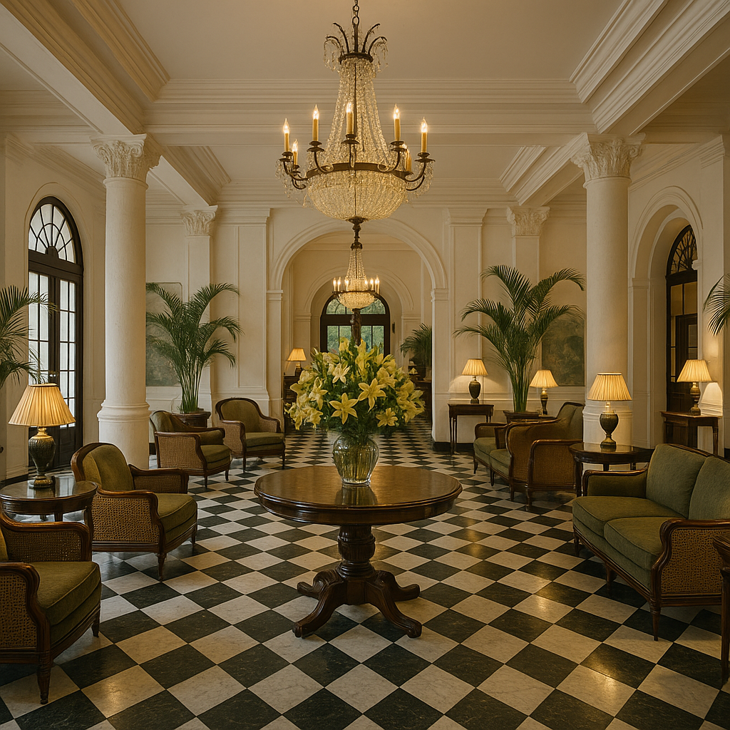 hanoi hotels: where old world charm meets your perfect pillow Colonial Era Luxury Hotel Lobby