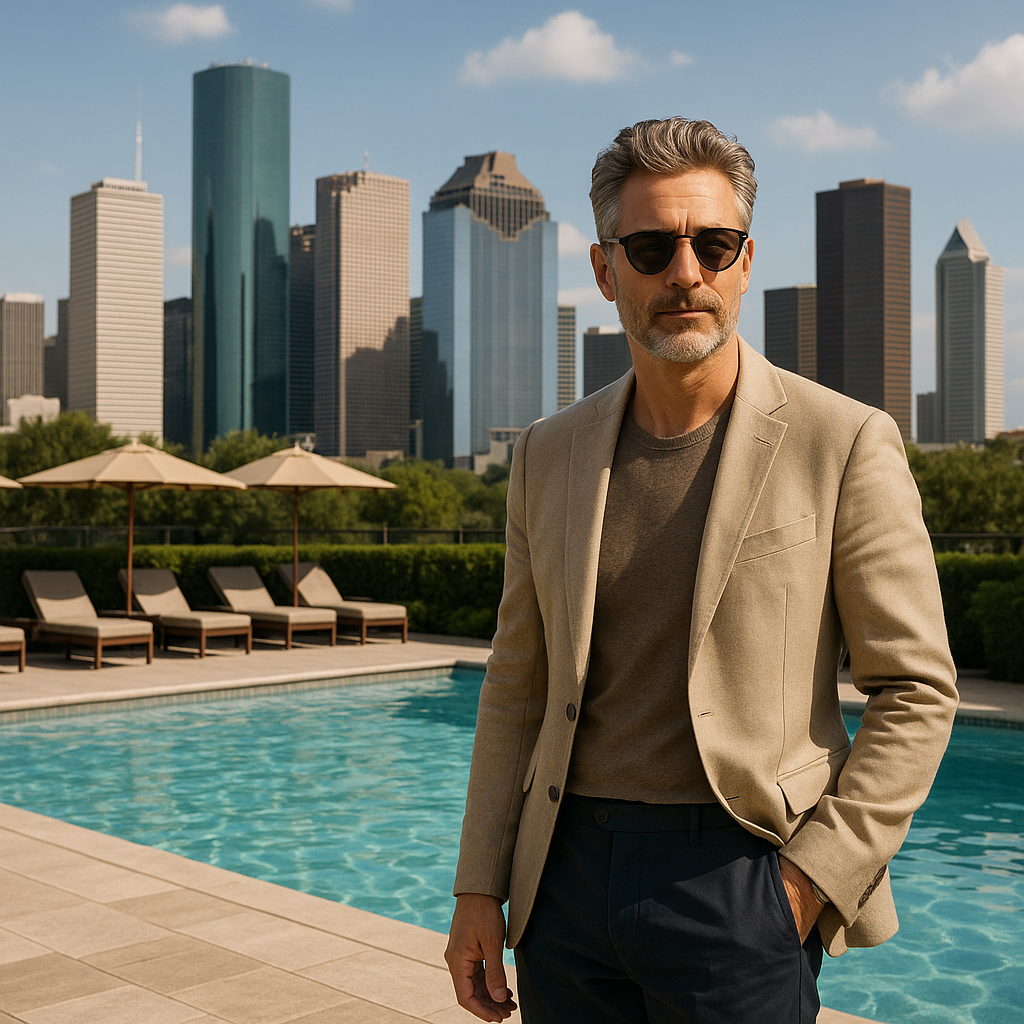 houston hotels: finding your perfect home base in h-town Relaxing by a hotel pool in Houston with city views