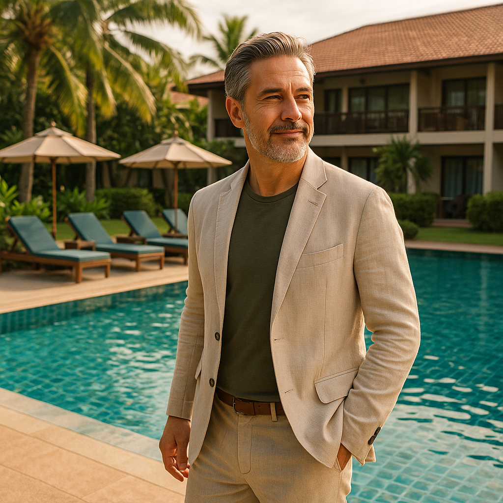 finding your perfect beach escape: hotels in hua hin & cha-am, thailand Relaxing by a swimming pool at a mid-range Hua Hin resort