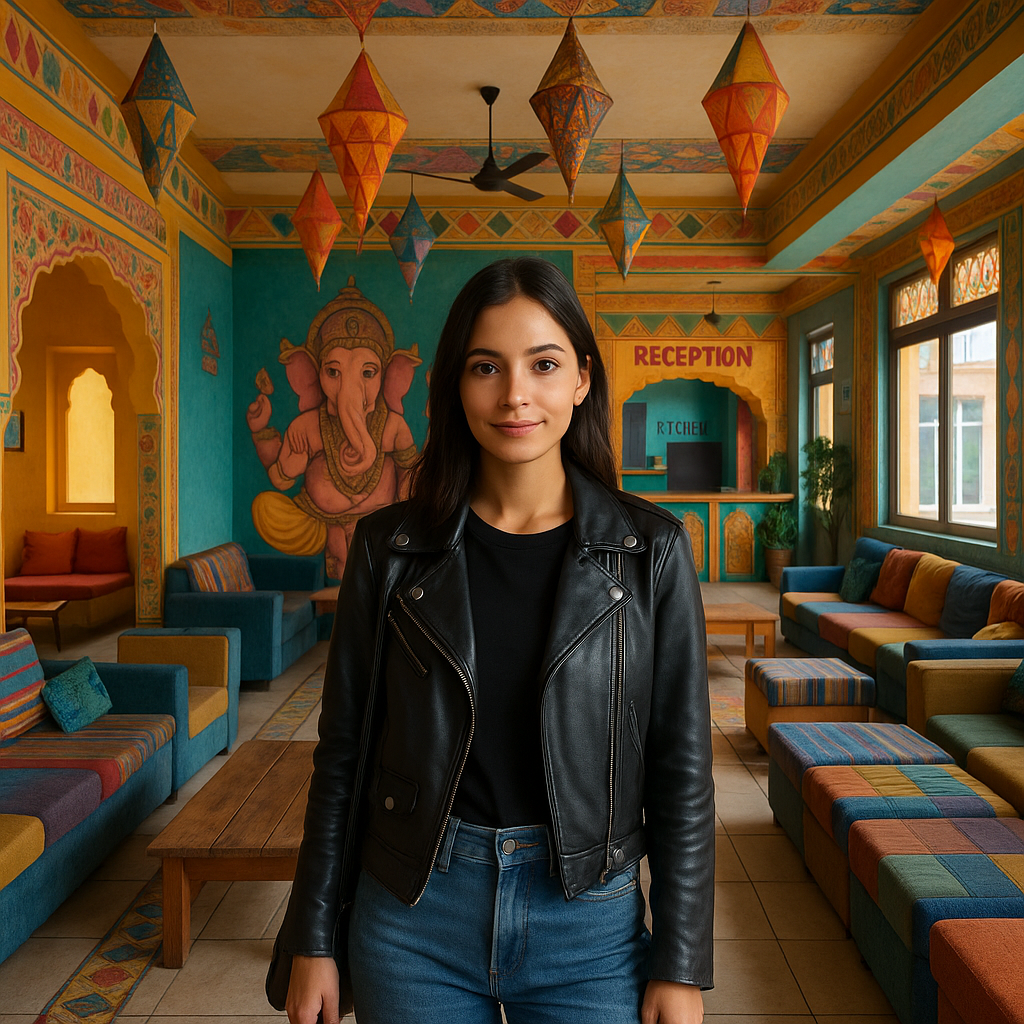 finding your perfect nest in the pink city: a jaipur hotel guide that doesn't read like a robot wrote it Colorful hostel common area in Jaipur