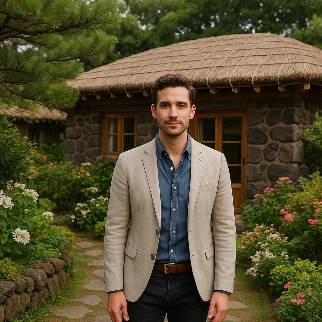 jeju island stays: finding your perfect hotel match in south korea's volcanic paradise Traditional Jeju Guesthouse Garden