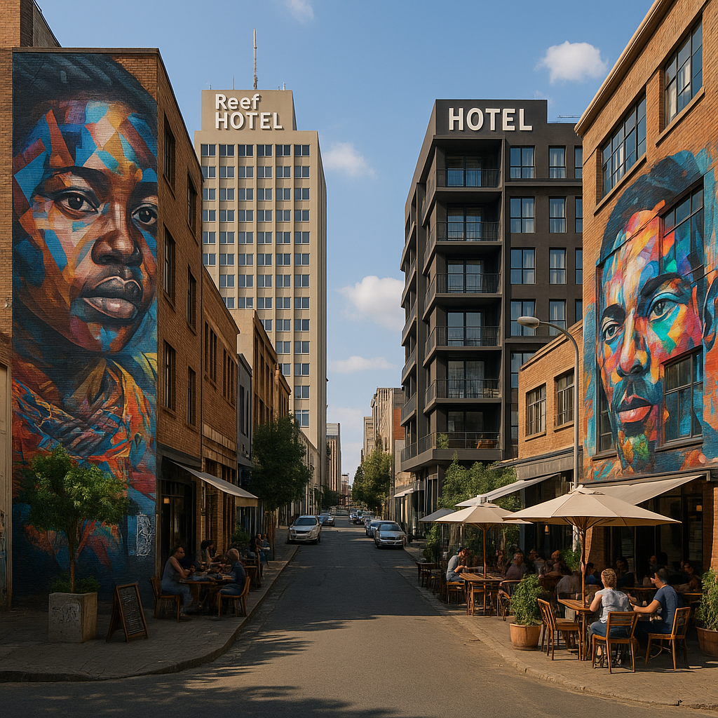 johannesburg hotel hunting: where to crash in the city of gold Maboneng Street Art and Cafes