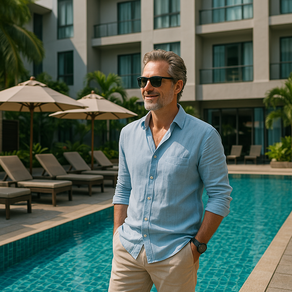 johor bahru hotels: your ultimate crash pad guide for the singaporean weekend escape Relaxing by a hotel pool in Johor Bahru