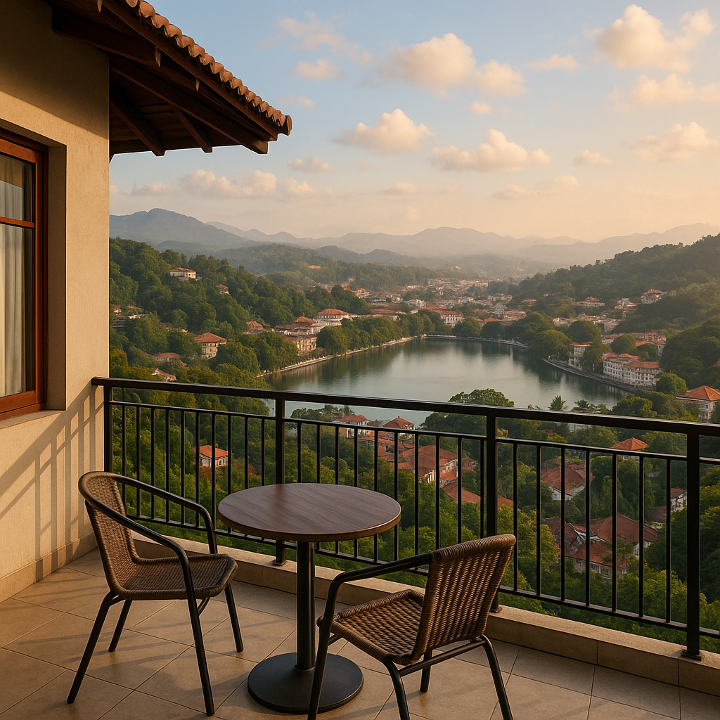 kandy dreams: finding your perfect hotel nest in sri lanka's hill capital Hillside Hotel Balcony View