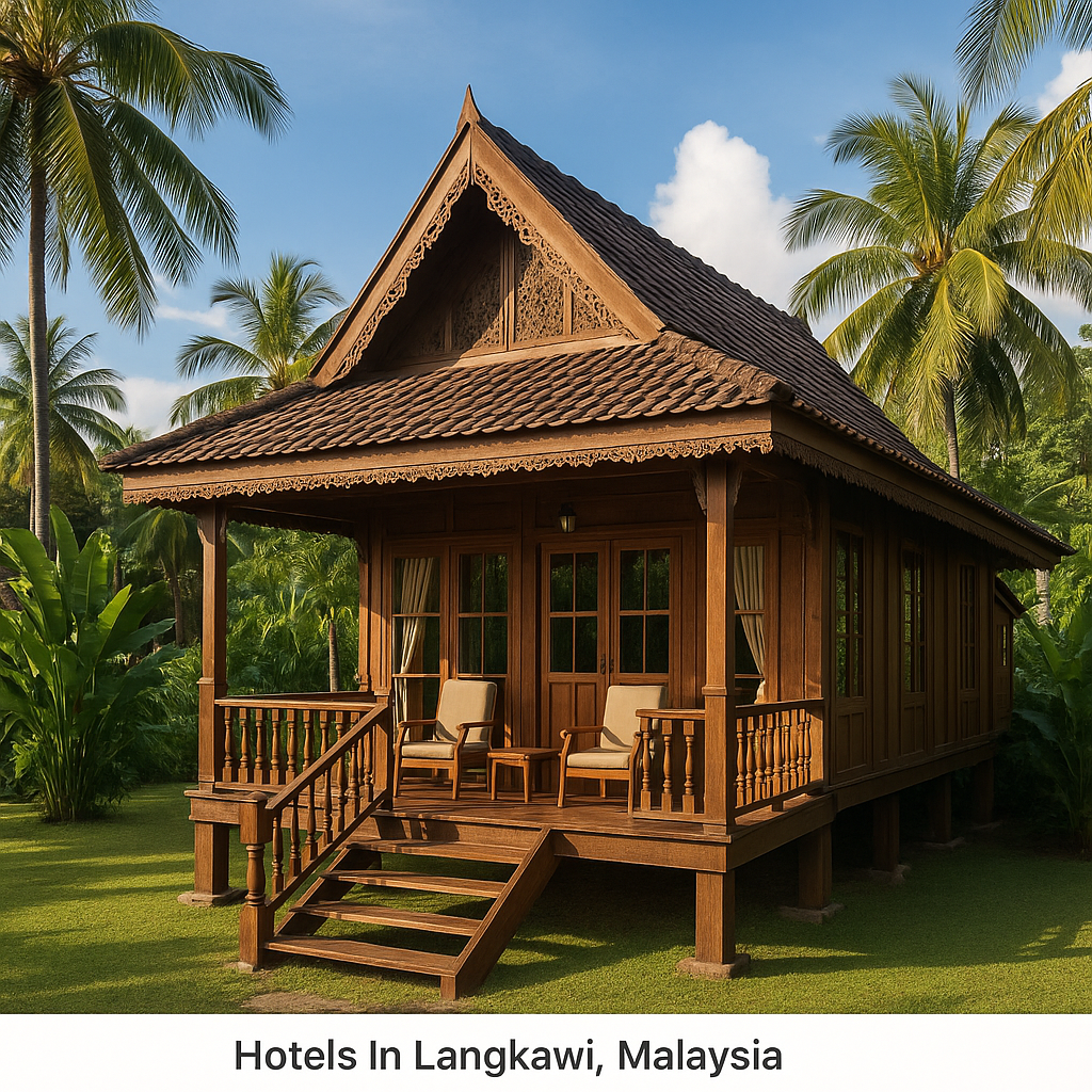 langkawi lodging lowdown: finding your perfect malaysian island escape Traditional wooden villa with veranda at a boutique resort