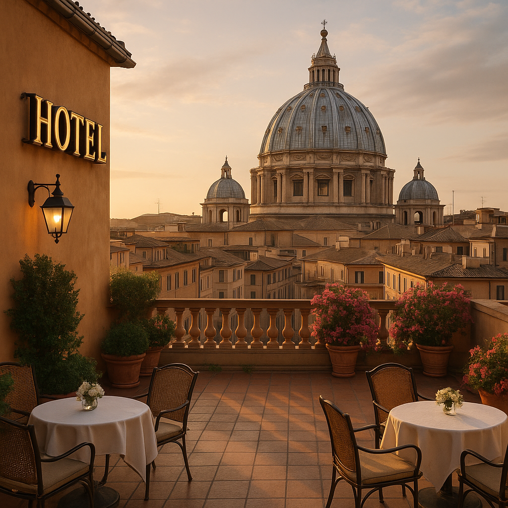 finding your perfect roman holiday pad: a real talk guide to rome's hotels Rooftop Hotel View of Dome