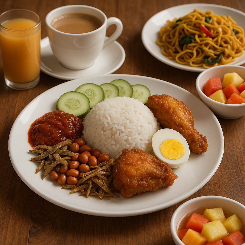 shah alam stays: finding your perfect hotel base in malaysia's green city Malaysian Hotel Breakfast Spread