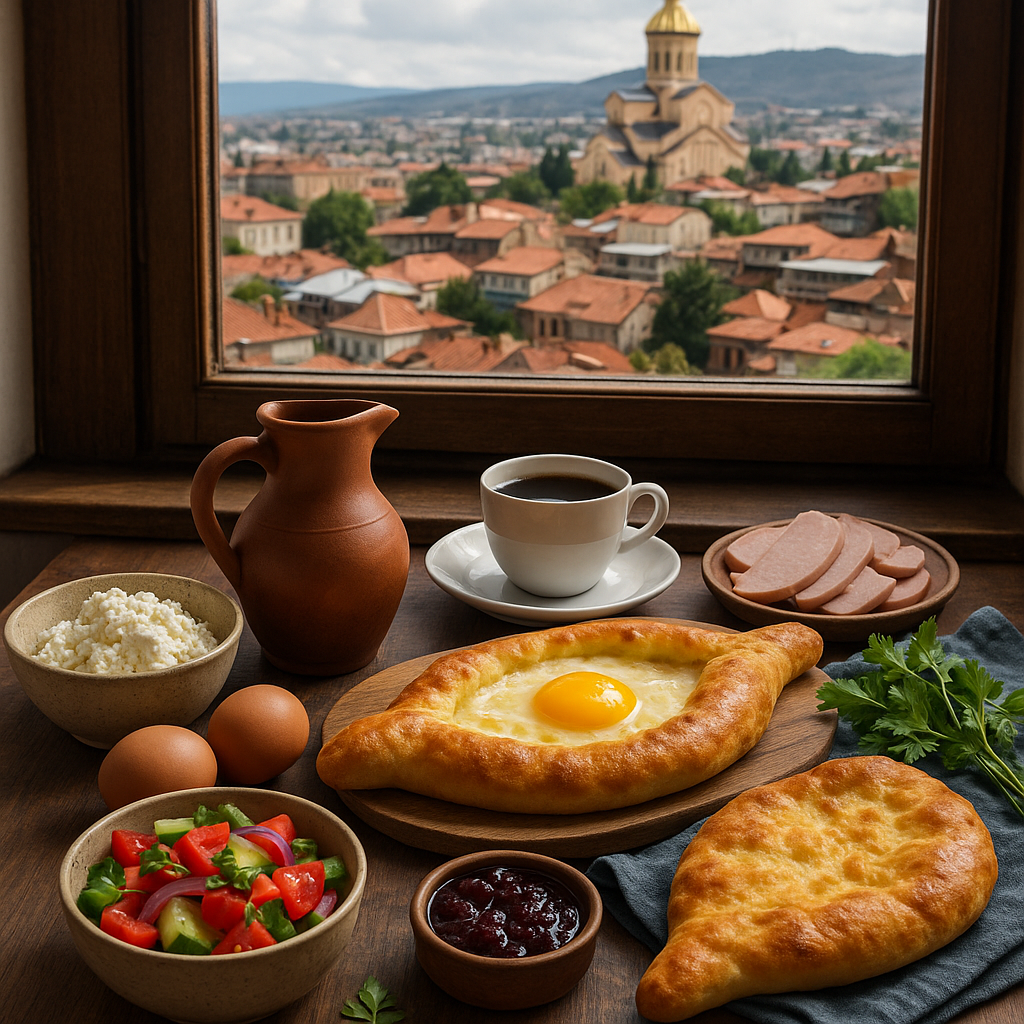 tbilisi hotels: where charm meets chaos (and where to lay your head) Homemade Georgian Breakfast