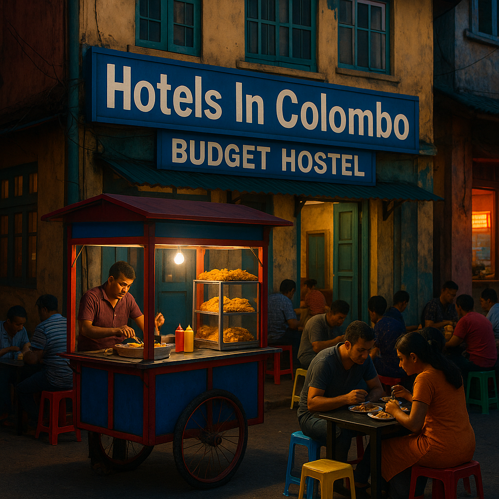 finding your perfect colombo crash pad: a real talk guide to sri lanka's city stays Vibrant street food scene near a budget hostel