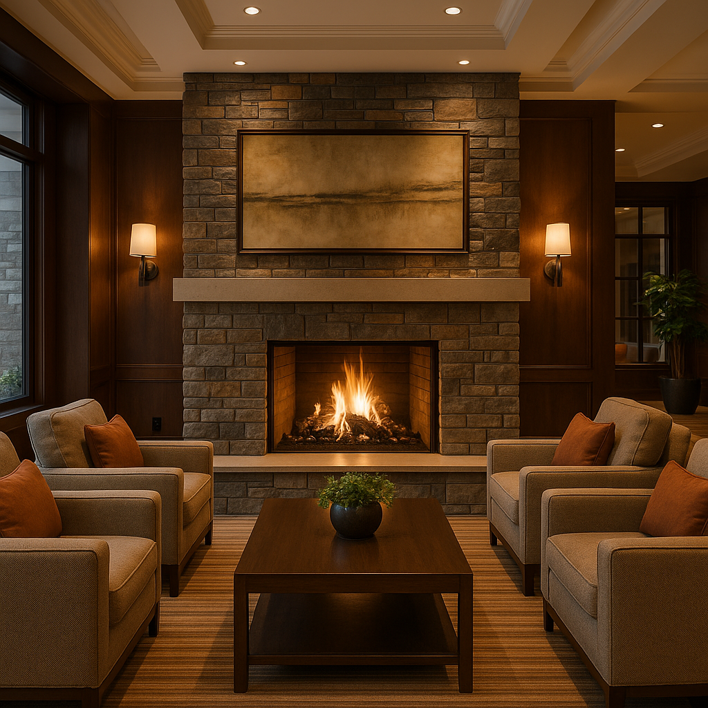 genting highlands hotels: my honest take after 3 mountain getaways Cozy Hotel Lobby Fireplace