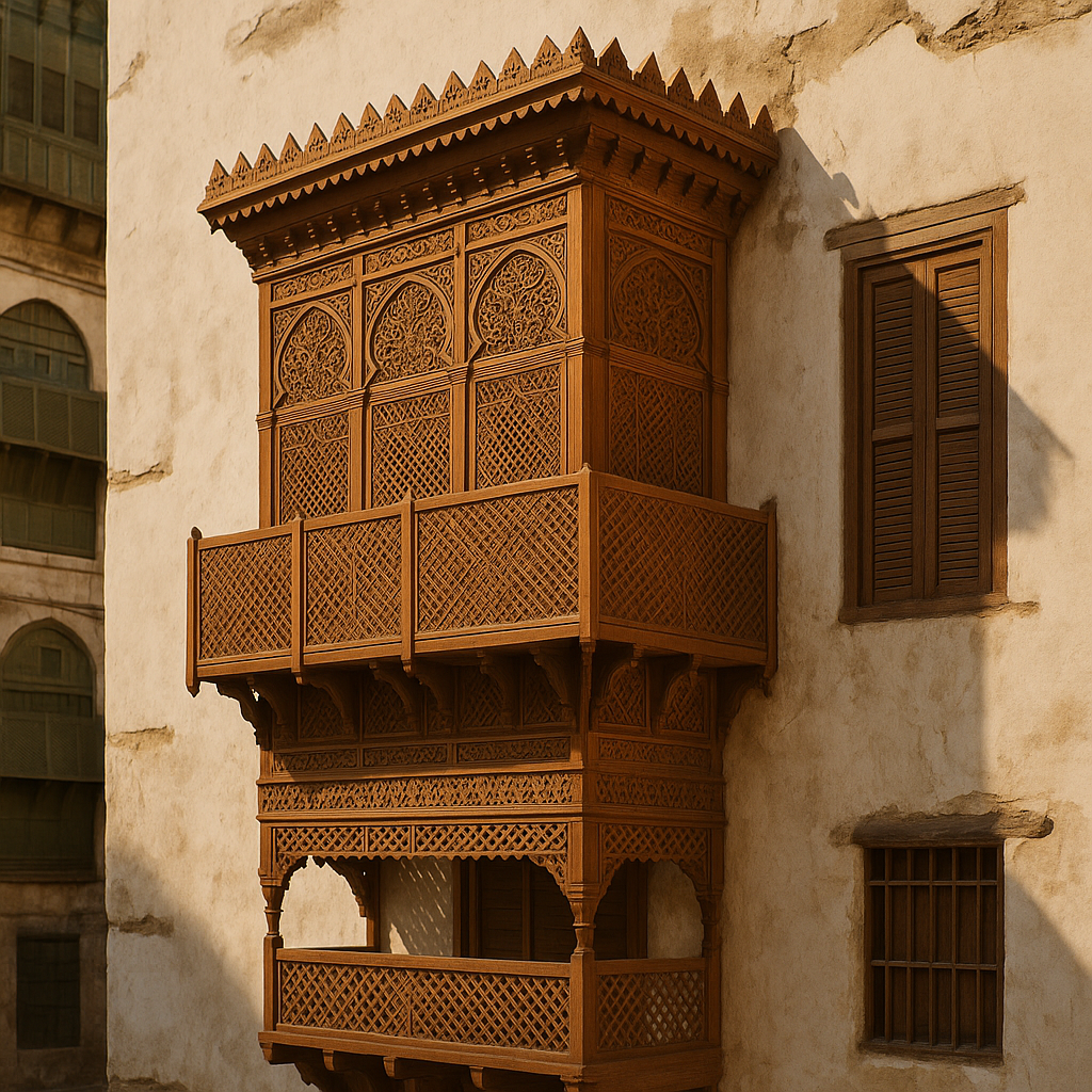 jeddah unpacked: finding your perfect hotel in saudi arabia's coastal gem Traditional carved wooden balcony in Jeddah's Al-Balad historic district