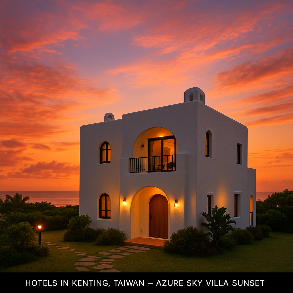 finding your perfect pad in paradise: the real scoop on kenting hotels Azure Sky Villa Sunset