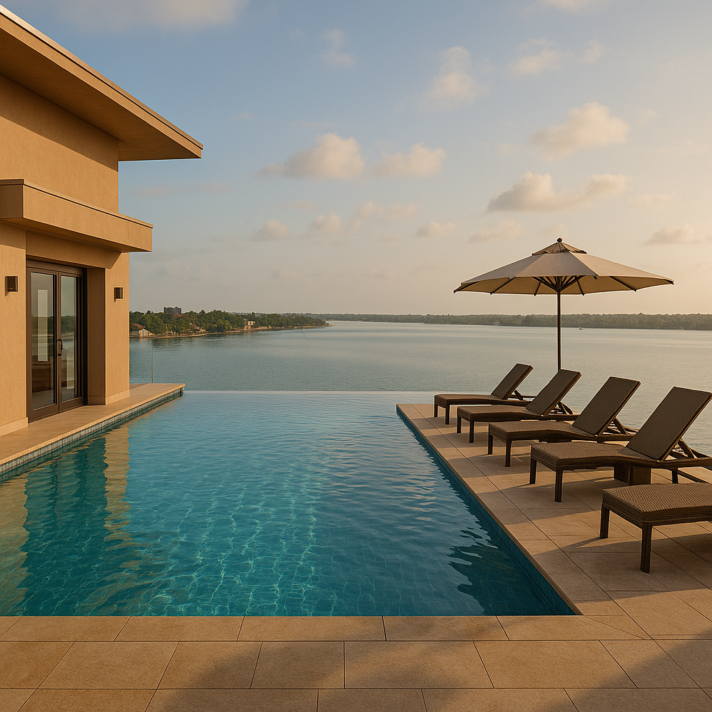 finding your perfect kerala nest: a real take on kochi's hotels Infinity Pool Overlooking Water