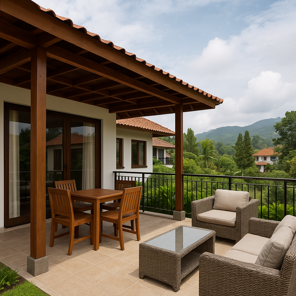 chasing cool breezes: my honest take on puncak hotels Family Villa Terrace