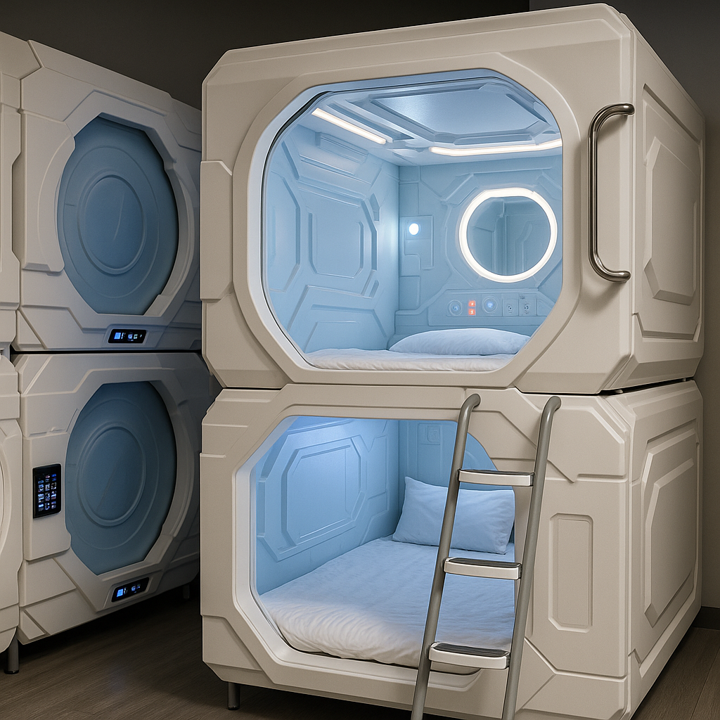 shenzhen sleeps: finding your perfect hotel in china's tech jungle Capsule Hotel Pod