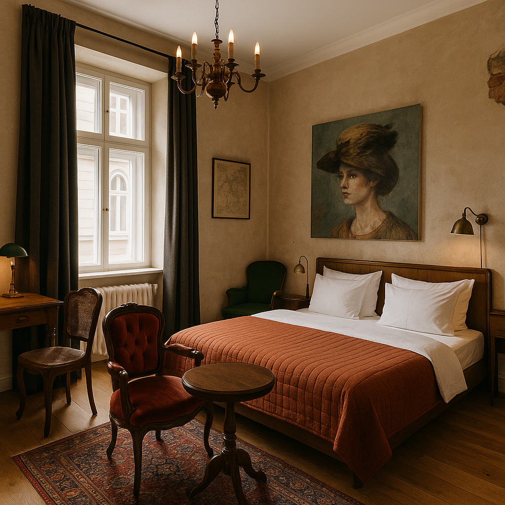 finding your perfect vienna nest: a hotel guide that feels like coffee chat Cozy boutique hotel room with unique decor and vintage furniture