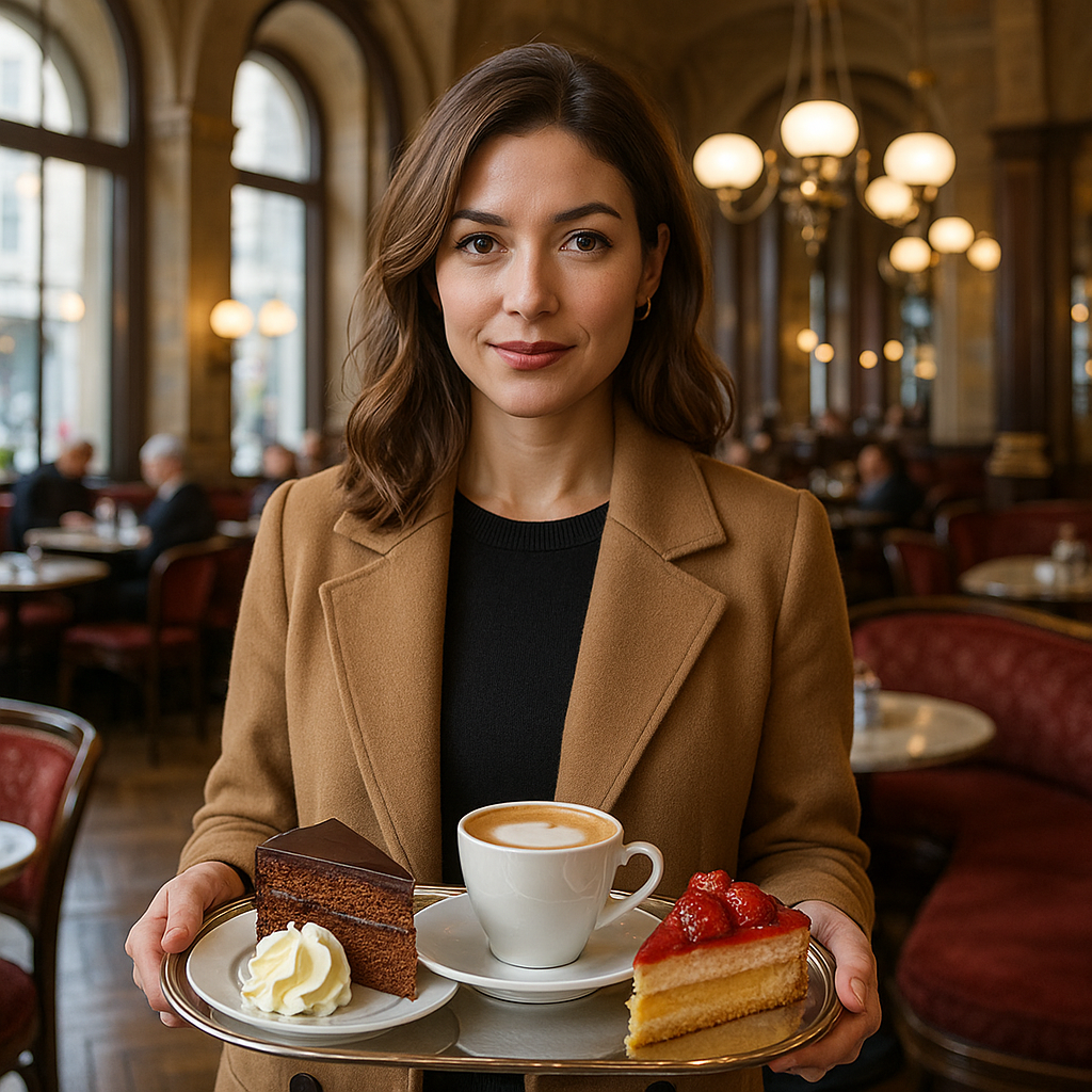 finding your perfect vienna nest: a hotel guide that feels like coffee chat Viennese coffee house with traditional cakes and Melange coffee